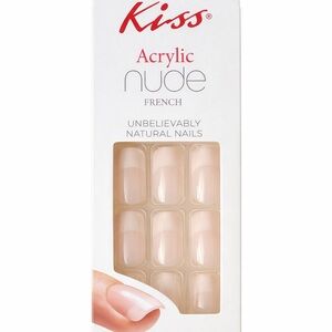 Kiss Acrylic Nude French Tip Press-On Nails